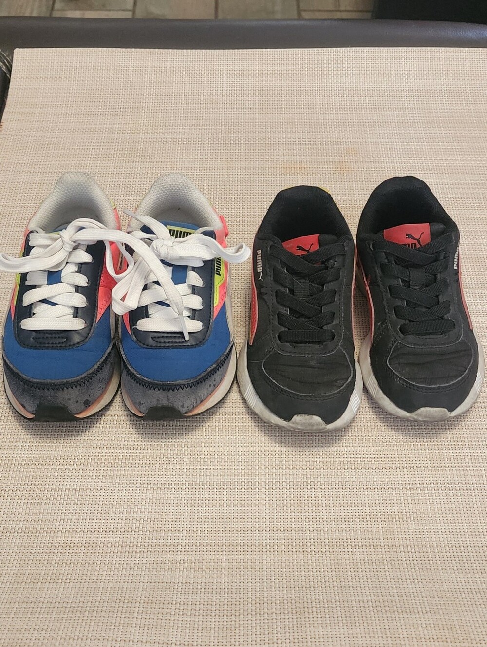 Bundle Of Two (2) Toddler's Puma Shoes